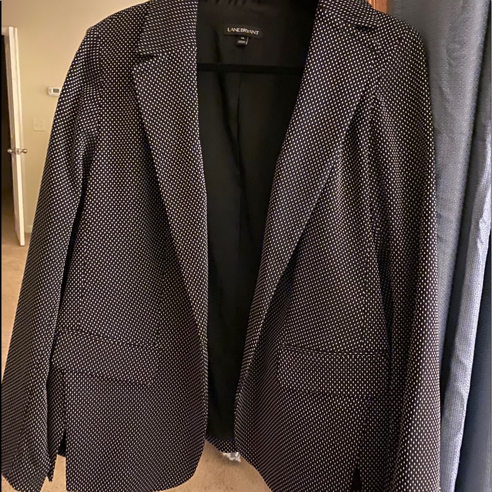 NWOT Classic Black & White Jacket